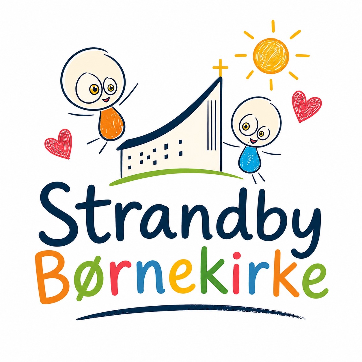 Nyt børnekirke-logo